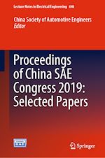 Télécharger le livre :  Proceedings of China SAE Congress 2019: Selected Papers