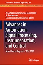 Télécharger le livre :  Advances in Automation, Signal Processing, Instrumentation, and Control