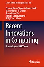 Télécharger le livre :  Recent Innovations in Computing
