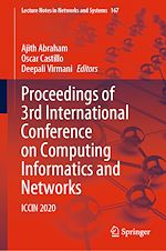 Télécharger le livre :  Proceedings of 3rd International Conference on Computing Informatics and Networks
