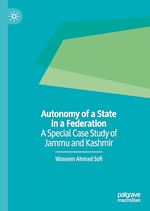 Télécharger le livre :  Autonomy of a State in a Federation