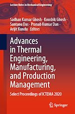 Télécharger le livre :  Advances in Thermal Engineering, Manufacturing, and Production Management