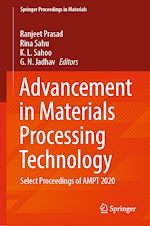Download this eBook Advancement in Materials Processing Technology