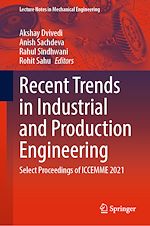 Télécharger le livre :  Recent Trends in Industrial and Production Engineering