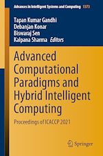 Télécharger le livre :  Advanced Computational Paradigms and Hybrid Intelligent Computing