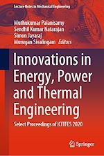 Télécharger le livre :  Innovations in Energy, Power and Thermal Engineering