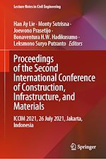 Download this eBook Proceedings of the Second International Conference of Construction, Infrastructure, and Materials