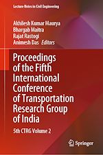 Download this eBook Proceedings of the Fifth International Conference of Transportation Research Group of India