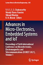 Télécharger le livre :  Advances in Micro-Electronics, Embedded Systems and IoT