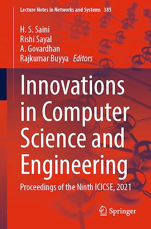 Téléchargez le livre :  Innovations in Computer Science and Engineering