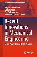 Télécharger le livre :  Recent Innovations in Mechanical Engineering