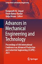 Télécharger le livre :  Advances in Mechanical Engineering and Technology