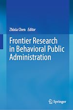 Télécharger le livre :  Frontier Research in Behavioral Public Administration