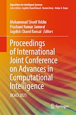 Télécharger le livre :  Proceedings of International Joint Conference on Advances in Computational Intelligence