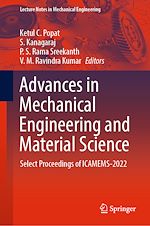 Télécharger le livre :  Advances in Mechanical Engineering and Material Science