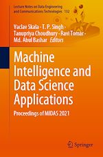 Télécharger le livre :  Machine Intelligence and Data Science Applications