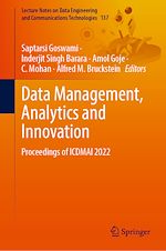 Télécharger le livre :  Data Management, Analytics and Innovation