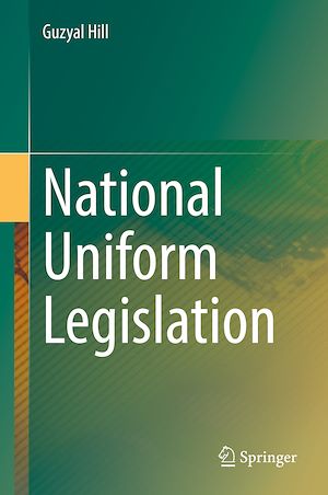 Téléchargez le livre :  National Uniform Legislation