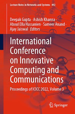 Téléchargez le livre :  International Conference on Innovative Computing and Communications