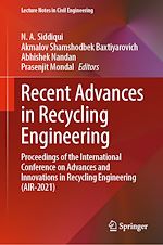 Télécharger le livre :  Recent Advances in Recycling Engineering