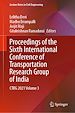 Télécharger le livre :  Proceedings of the Sixth International Conference of Transportation Research Group of India