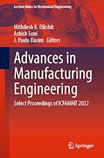 Télécharger le livre :  Advances in Manufacturing Engineering