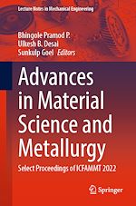 Télécharger le livre :  Advances in Material Science and Metallurgy