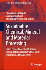 Télécharger le livre :  Sustainable Chemical, Mineral and Material Processing