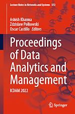 Télécharger le livre :  Proceedings of Data Analytics and Management