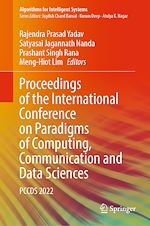 Télécharger le livre :  Proceedings of the International Conference on Paradigms of Computing, Communication and Data Sciences