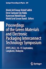 Télécharger le livre :  Proceedings of the Green Materials and Electronic Packaging Interconnect Technology Symposium