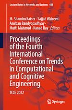 Télécharger le livre :  Proceedings of the Fourth International Conference on Trends in Computational and Cognitive Engineering