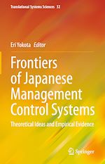 Télécharger le livre :  Frontiers of Japanese Management Control Systems