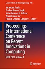 Télécharger le livre :  Proceedings of International Conference on Recent Innovations in Computing
