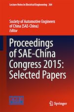 Télécharger le livre :  Proceedings of SAE-China Congress 2015: Selected Papers