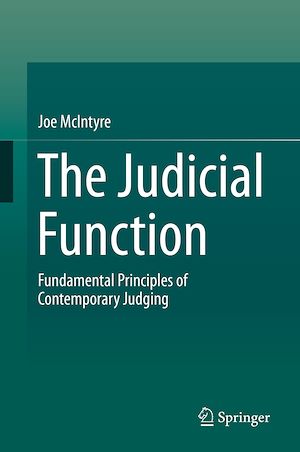 Téléchargez le livre :  The Judicial Function