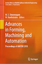 Télécharger le livre :  Advances in Forming, Machining and Automation