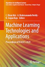 Télécharger le livre :  Machine Learning Technologies and Applications
