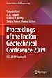 Télécharger le livre :  Proceedings of the Indian Geotechnical Conference 2019