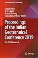 Télécharger le livre :  Proceedings of the Indian Geotechnical Conference 2019