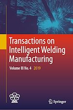 Télécharger le livre :  Transactions on Intelligent Welding Manufacturing