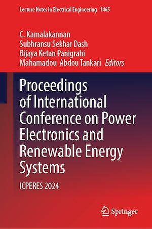 Téléchargez le livre :  Proceedings of International Conference on Power Electronics and Renewable Energy Systems