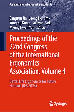 Téléchargez le livre :  Proceedings of the 22nd Congress of the International Ergonomics Association, Volume 4