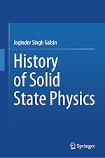 Télécharger le livre :  History of Solid State Physics