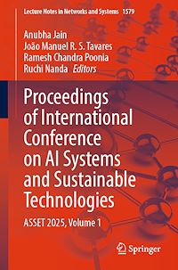 Téléchargez le livre :  Proceedings of International Conference on AI Systems and Sustainable Technologies