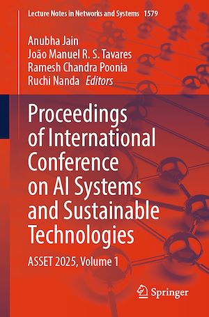 Téléchargez le livre :  Proceedings of International Conference on AI Systems and Sustainable Technologies