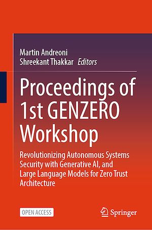 Download the eBook: Proceedings of 1st GENZERO Workshop