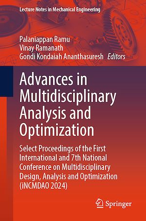 Téléchargez le livre :  Advances in Multidisciplinary Analysis and Optimization