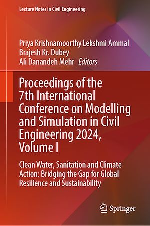 Téléchargez le livre :  Proceedings of the 7th International Conference on Modelling and Simulation in Civil Engineering 2024, Volume I