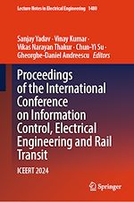 Télécharger le livre :  Proceedings of the International Conference on Information Control, Electrical Engineering and Rail Transit